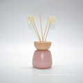 Aromatic Color Bottle Reed Diffuser with Wood Lid